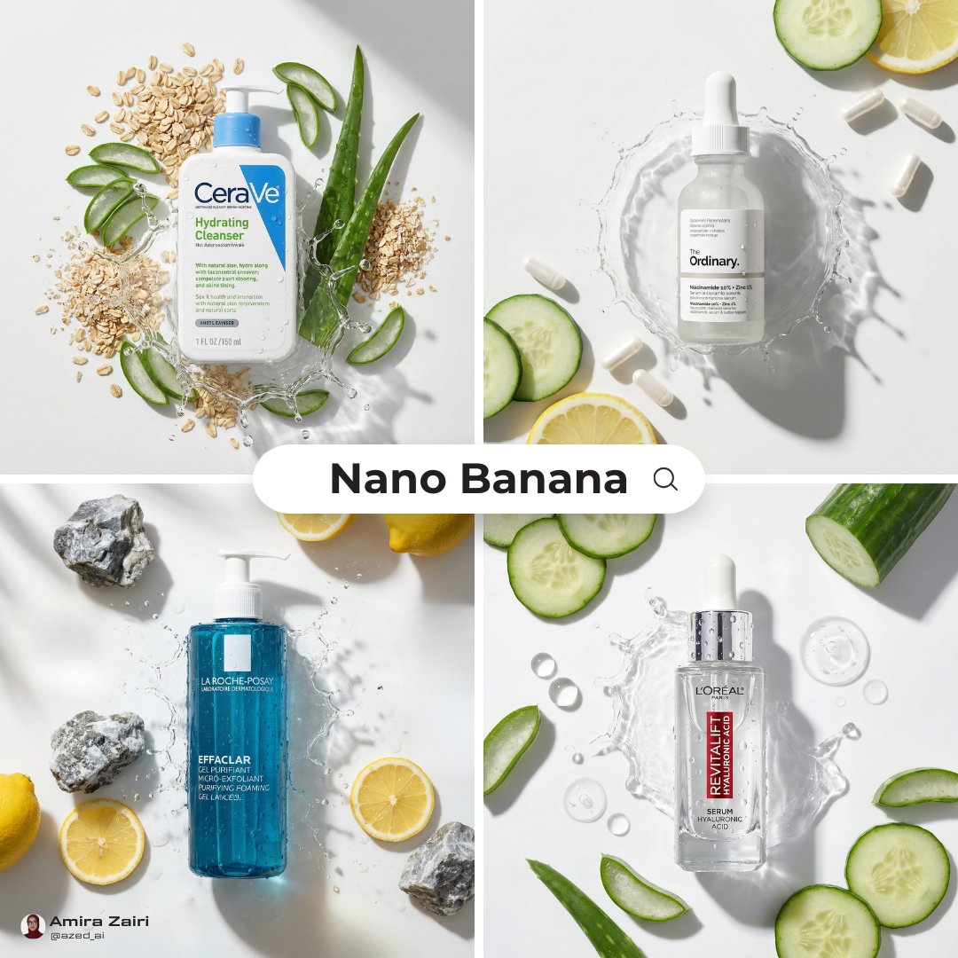 High-End Skincare Product Macro Photography Ad